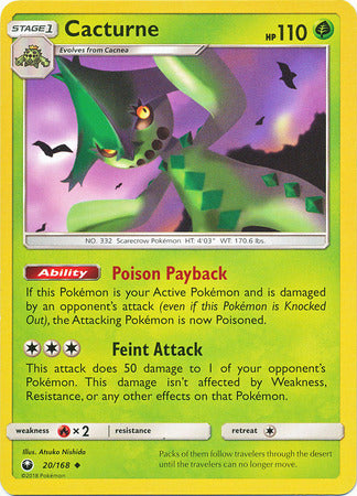 Celestial Storm - 020/168 - Cacturne