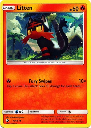 Dragon Majesty - 012/070 - Litten