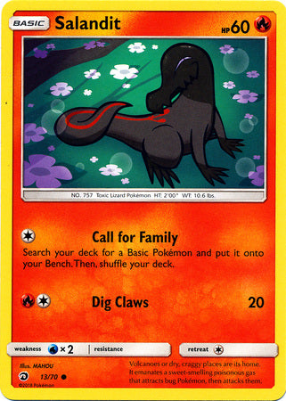 Dragon Majesty - 013/070 - Salandit
