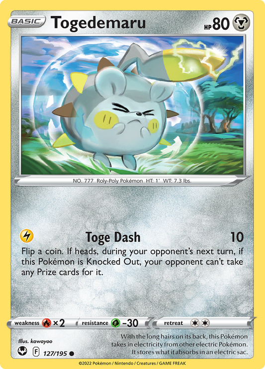 Silver Tempest - 127/195 - Togedemaru