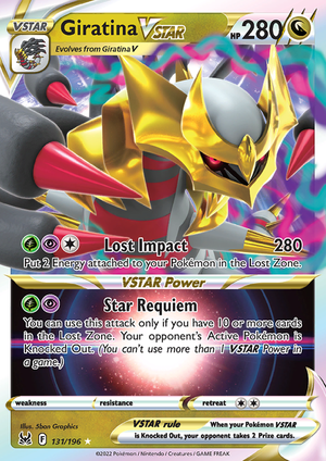 Lost Origin - 131/196 - Giratina VSTAR