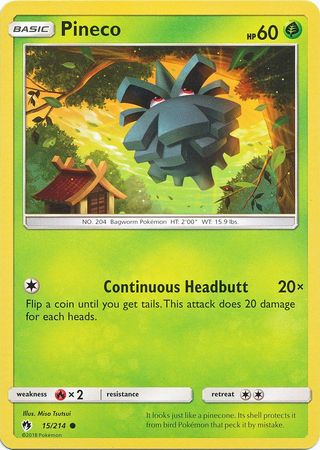 Lost Thunder - 015/214 - Pineco