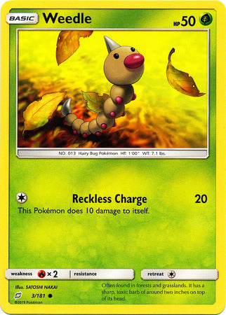 Team Up - 003/181 - Weedle