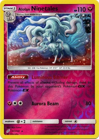 Team Up - 111/181 - Alolan Ninetales - Reverse Holo