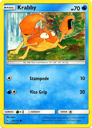 Unbroken Bonds - 046/214 - Krabby