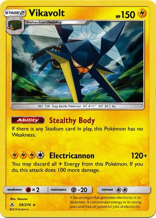 Unbroken Bonds - 059/214 - Vikavolt - Holo