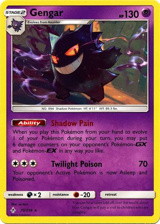 Unbroken Bonds - 070/214 - Gengar
