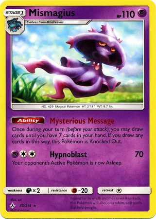 Unbroken Bonds - 078/214 - Mismagius
