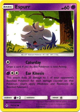 Unbroken Bonds - 079/214 - Espurr