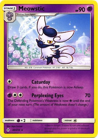 Unbroken Bonds - 080/214 - Meowstic