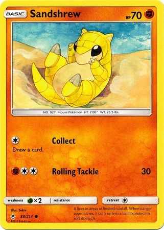 Unbroken Bonds - 083/214 - Sandshrew
