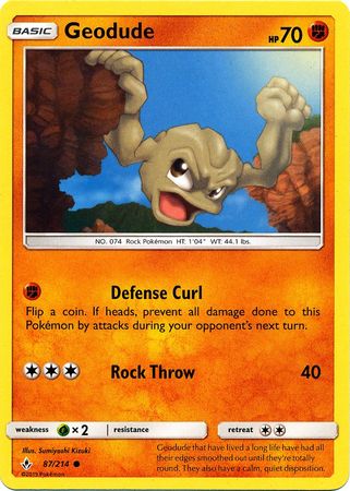 Unbroken Bonds - 087/214 - Geodude