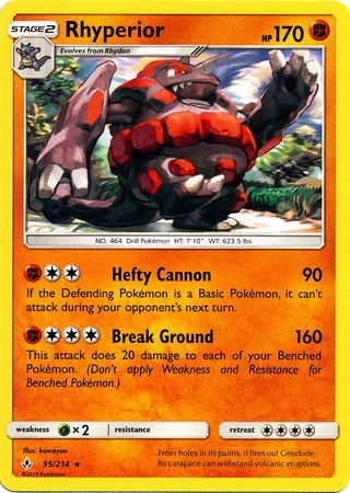 Unbroken Bonds - 095/214 - Rhyperior