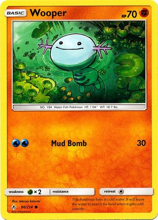 Unbroken Bonds - 096/214 - Wooper