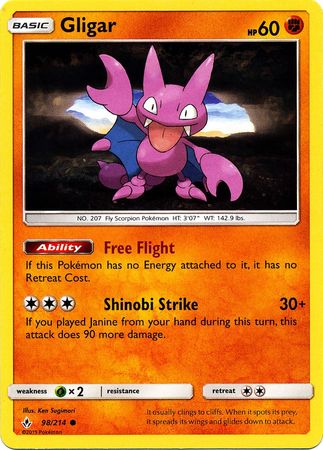 Unbroken Bonds - 098/214 - Gligar