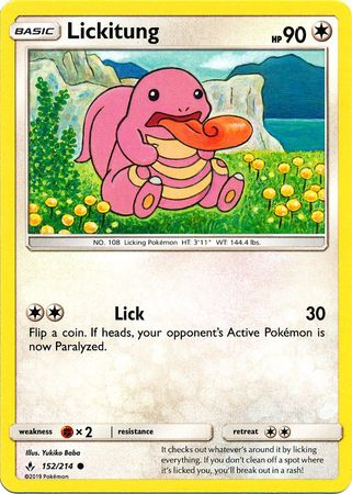 Unbroken Bonds - 152/214 - Lickitung