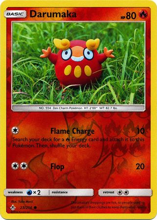 Unbroken Bonds - 023/214 - Darumaka - Reverse Holo