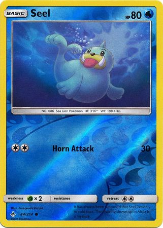 Unbroken Bonds - 044/214 - Seel - Reverse Holo