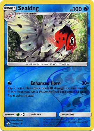 Unbroken Bonds - 049/214 - Seaking - Reverse Holo