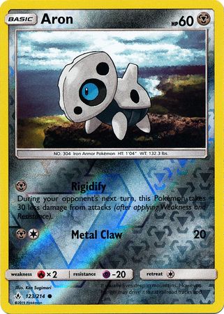 Unbroken Bonds - 123/214 - Aron - Reverse Holo