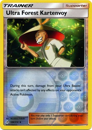 Unbroken Bonds - 188/214 - Ultra Forest Kartenvoy - Reverse Holo
