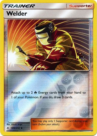 Unbroken Bonds - 189/214 - Welder - Reverse Holo
