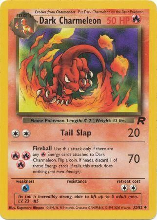 Team Rocket - 032/082 - Dark Charmeleon