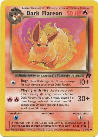Team Rocket - 035/082 - Dark Flareon