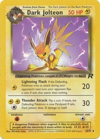 Team Rocket - 038/082 - Dark Jolteon