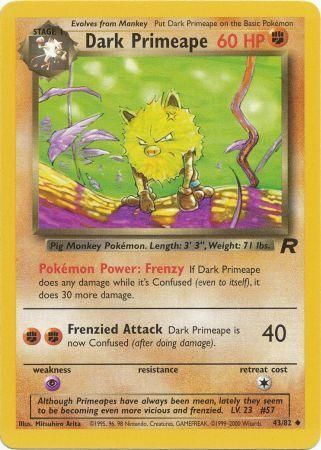 Team Rocket - 043/082 - Dark Primeape