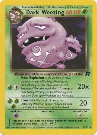 Team Rocket - 031/082 - Dark Weezing