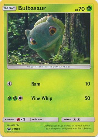 Black Star Promos - SM198 - Bulbasaur - Holo (Sealed)
