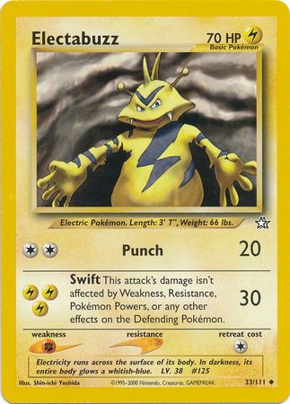 Neo Genesis - 033/111 - Electabuzz