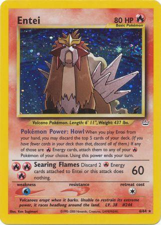 Neo Revelation - 006/064 - Entei - Holo (Near Mint-)
