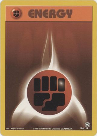 Neo Genesis - 106/111 - Fighting Energy