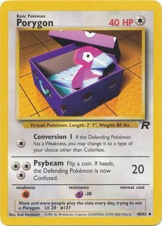 Team Rocket - 048/082 - Porygon