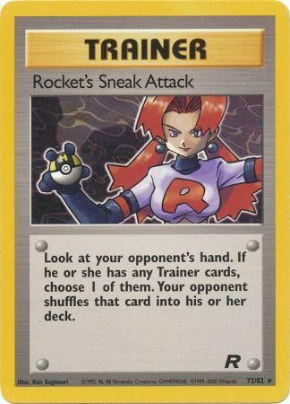Team Rocket - 072/082 - Rocket's Sneak Attack