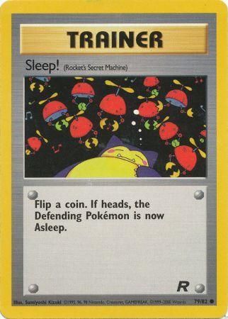 Team Rocket - 079/082 - Sleep!