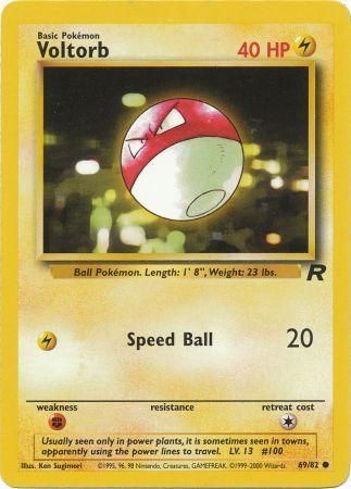 Team Rocket - 069/082 - Voltorb