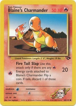 Gym Challenge - 060/132 - Blaine's Charmander