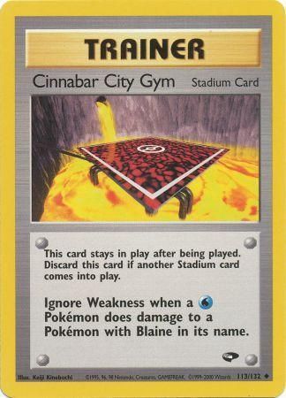 Gym Challenge - 113/132 - Cinnabar City Gym