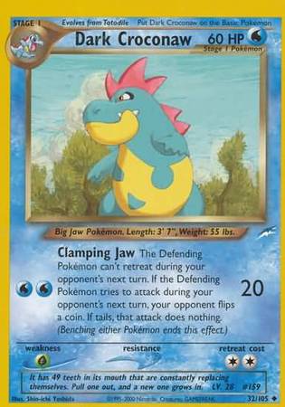 Neo Destiny - 032/105 - Dark Croconaw