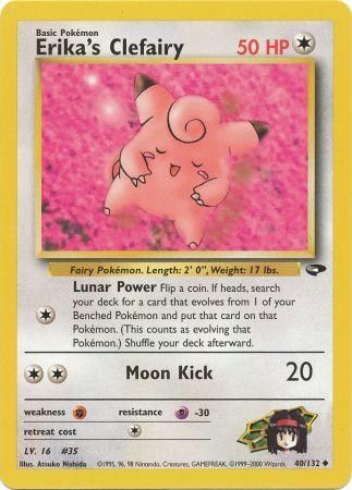 Gym Challenge - 040/132 - Erika's Clefairy