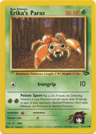 Gym Challenge - 071/132 - Erika's Paras