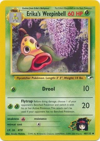 Gym Heroes - 048/132 - Erika's Weepinbell