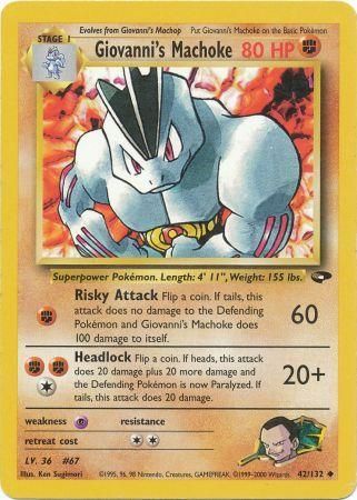 Gym Challenge - 042/132 - Giovanni's Machoke