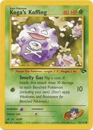 Gym Challenge - 079/132 - Koga's Koffing