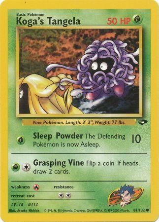 Gym Challenge - 081/132 - Koga's Tangela