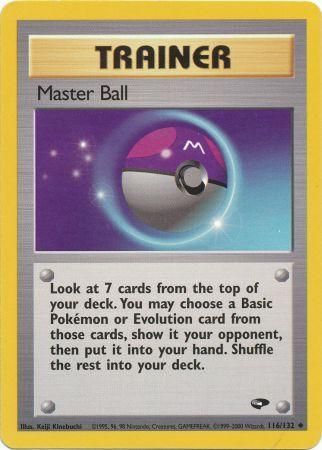 Gym Challenge - 116/132 - Master Ball