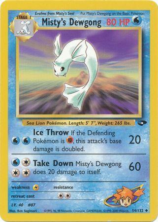 Gym Challenge - 054/132 - Misty's Dewgong
